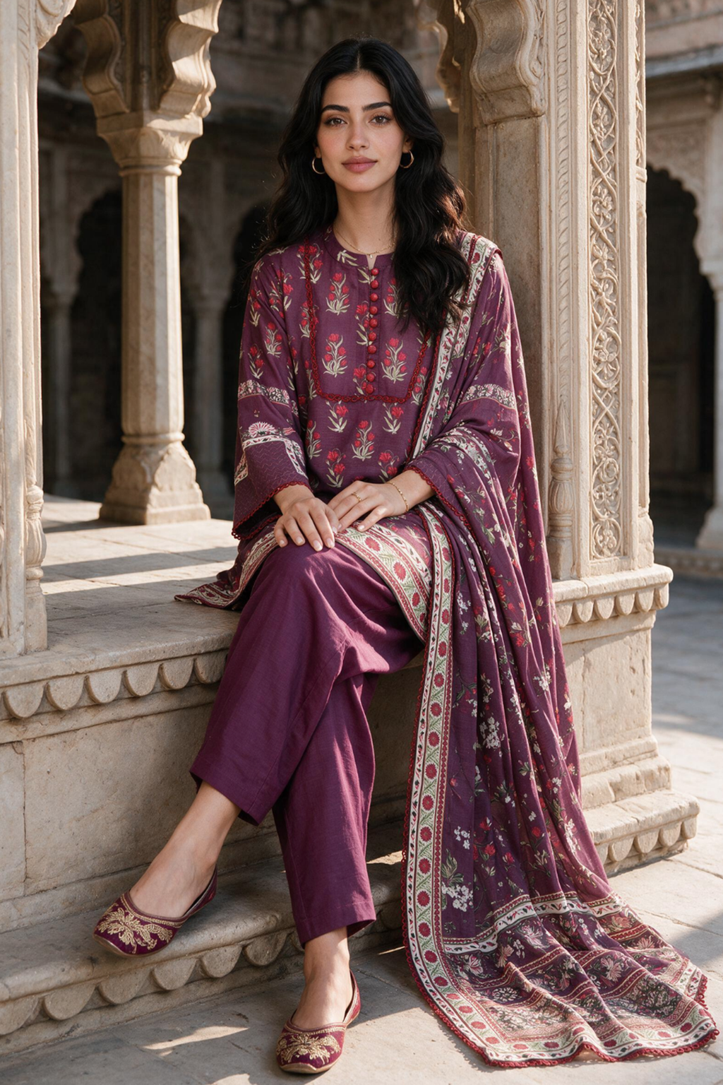 Shirt Shalwar Dupatta - 0117