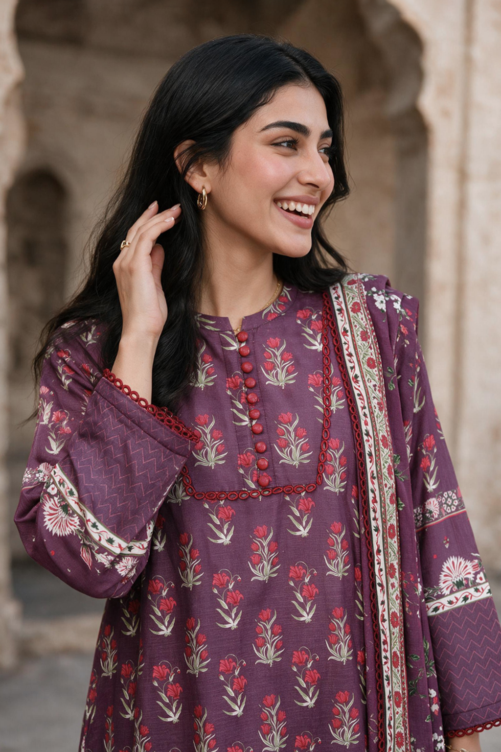 Shirt Shalwar Dupatta - 0117