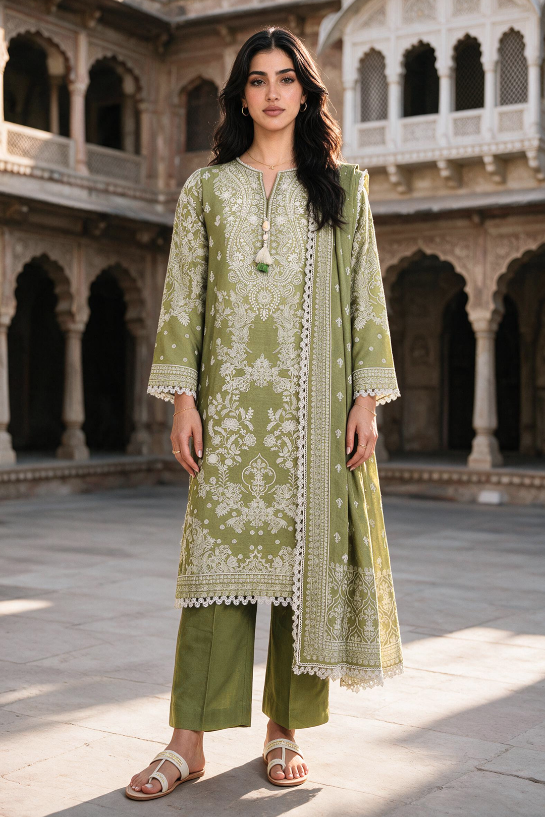 Shirt Shalwar Dupatta - 0121