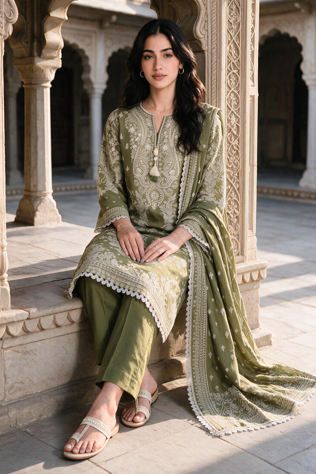 Shirt Shalwar Dupatta - 0121