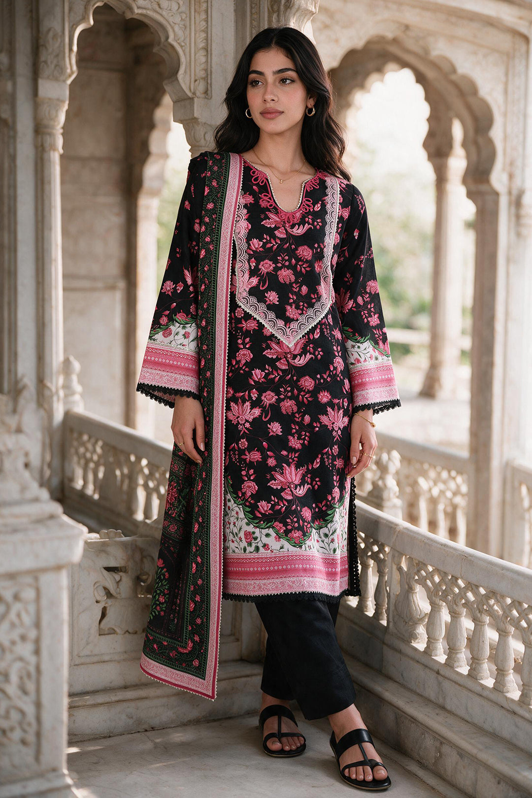 Shirt Shalwar Dupatta - 0123