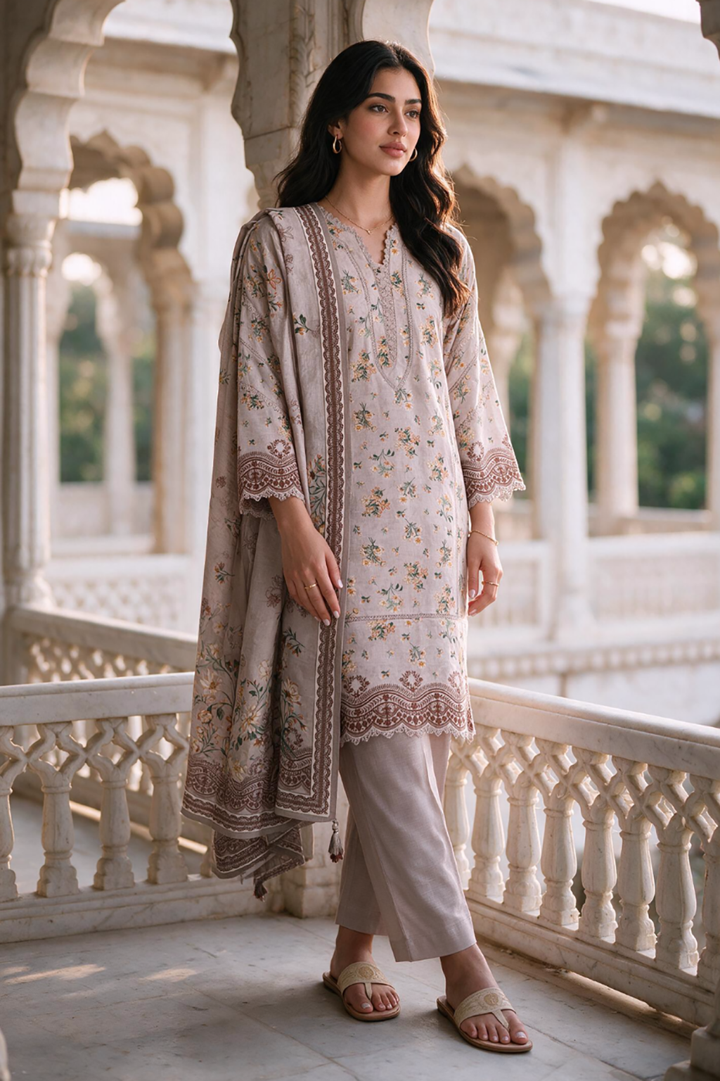 Shirt Shalwar Dupatta - 0125