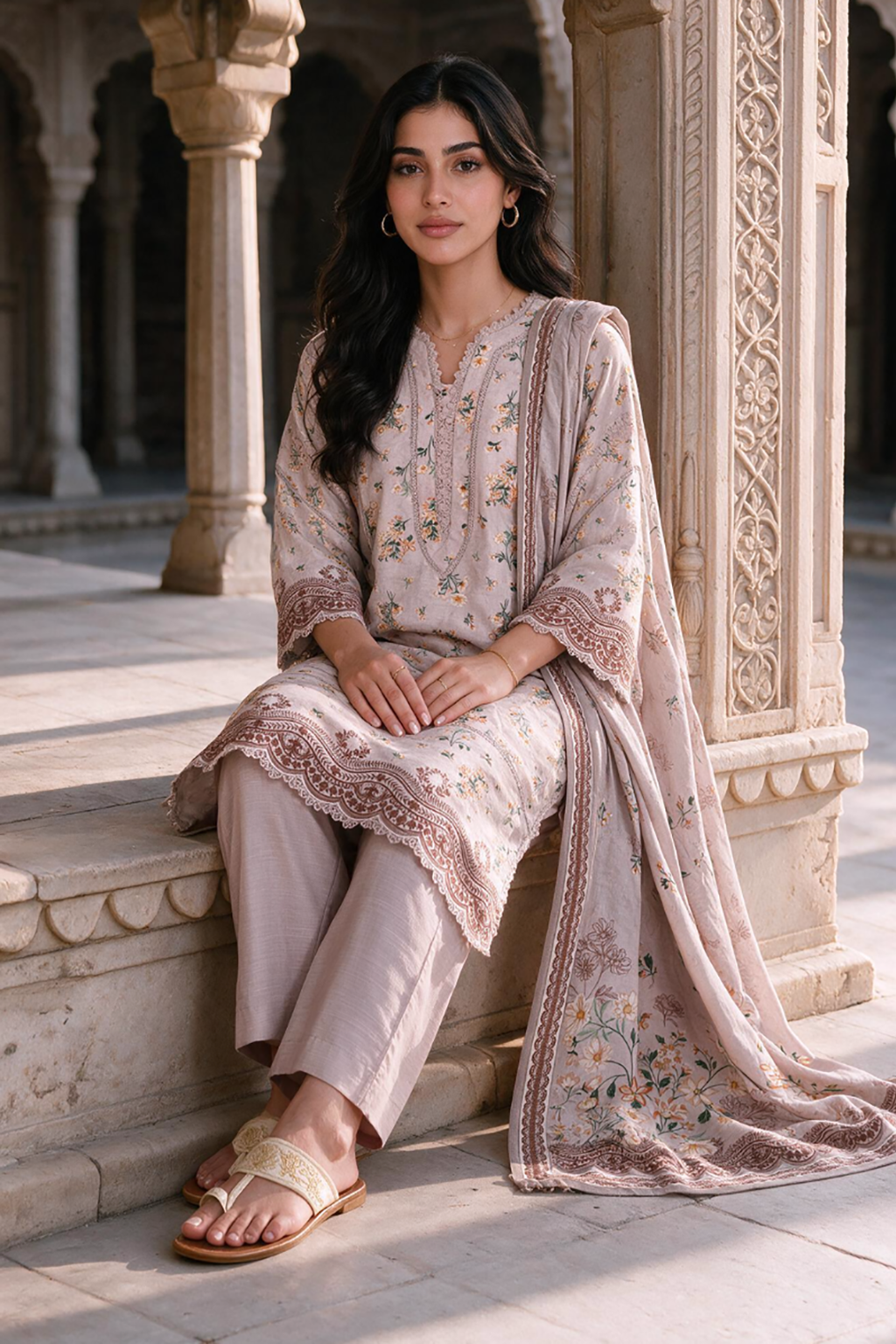Shirt Shalwar Dupatta - 0125