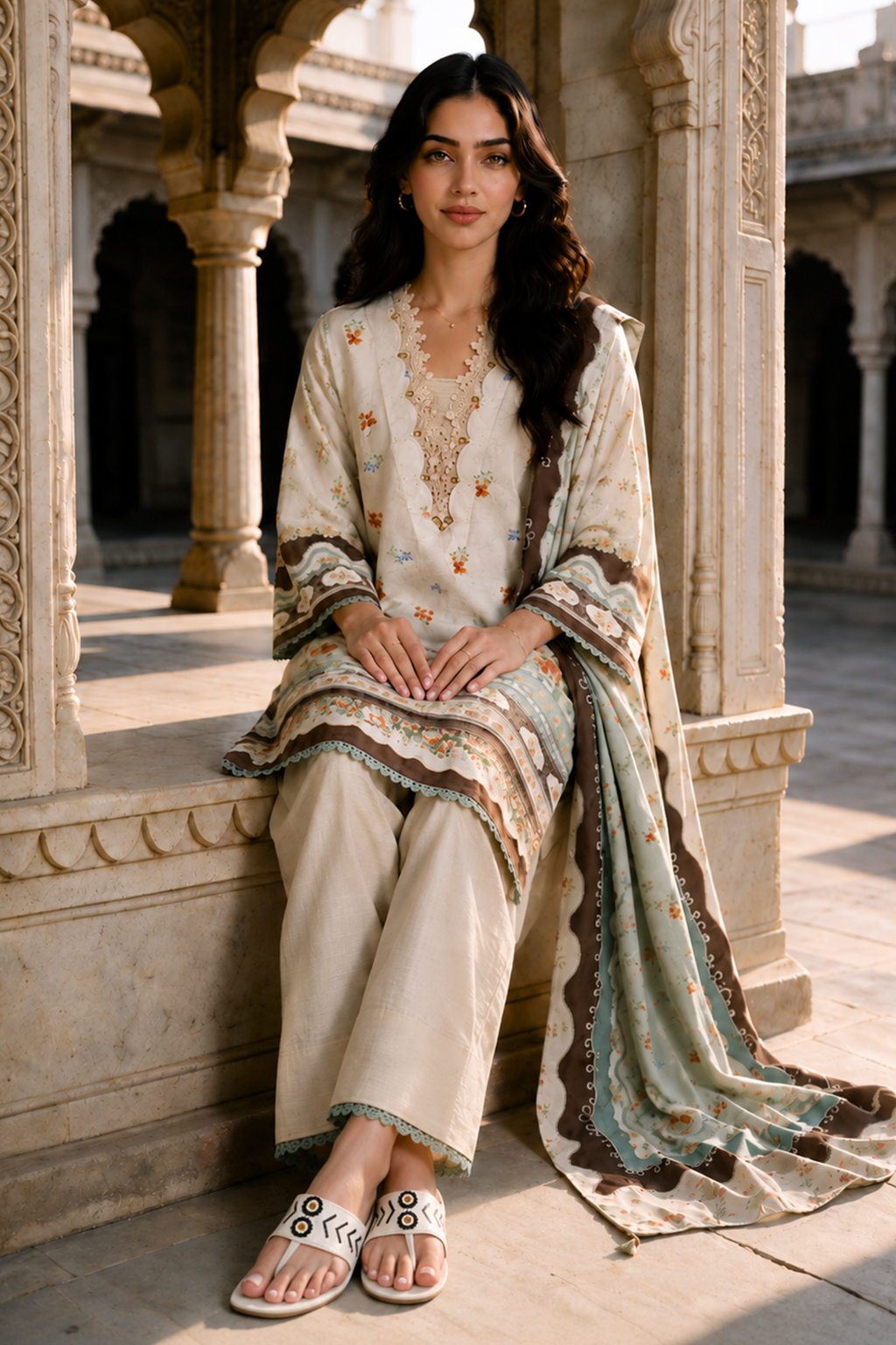 Shirt Shalwar Dupatta - 0129
