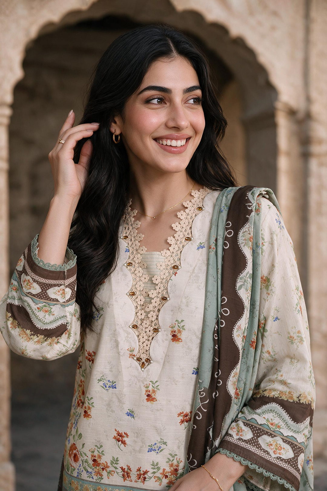 Shirt Shalwar Dupatta - 0129