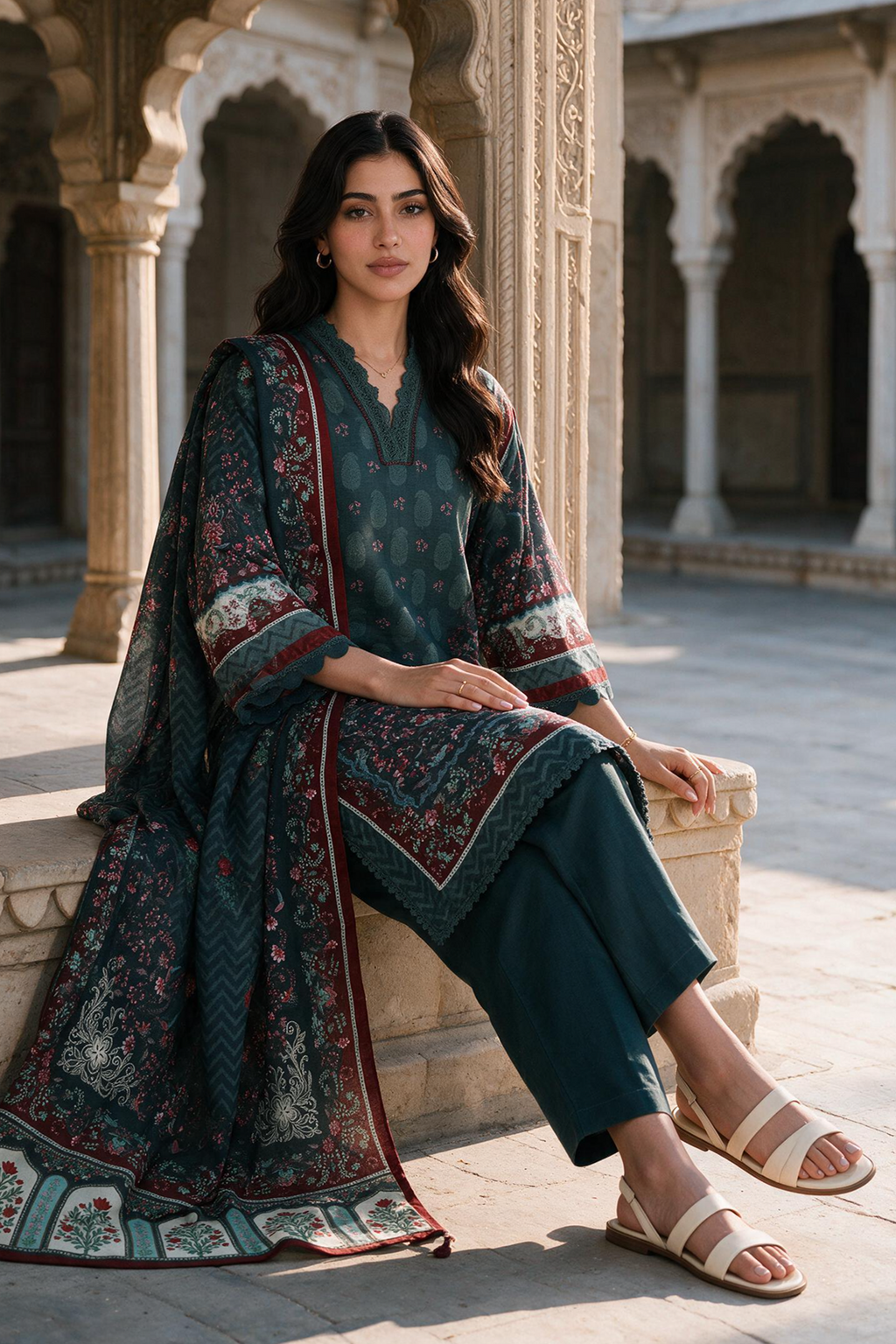 Shirt Shalwar Dupatta - 0131