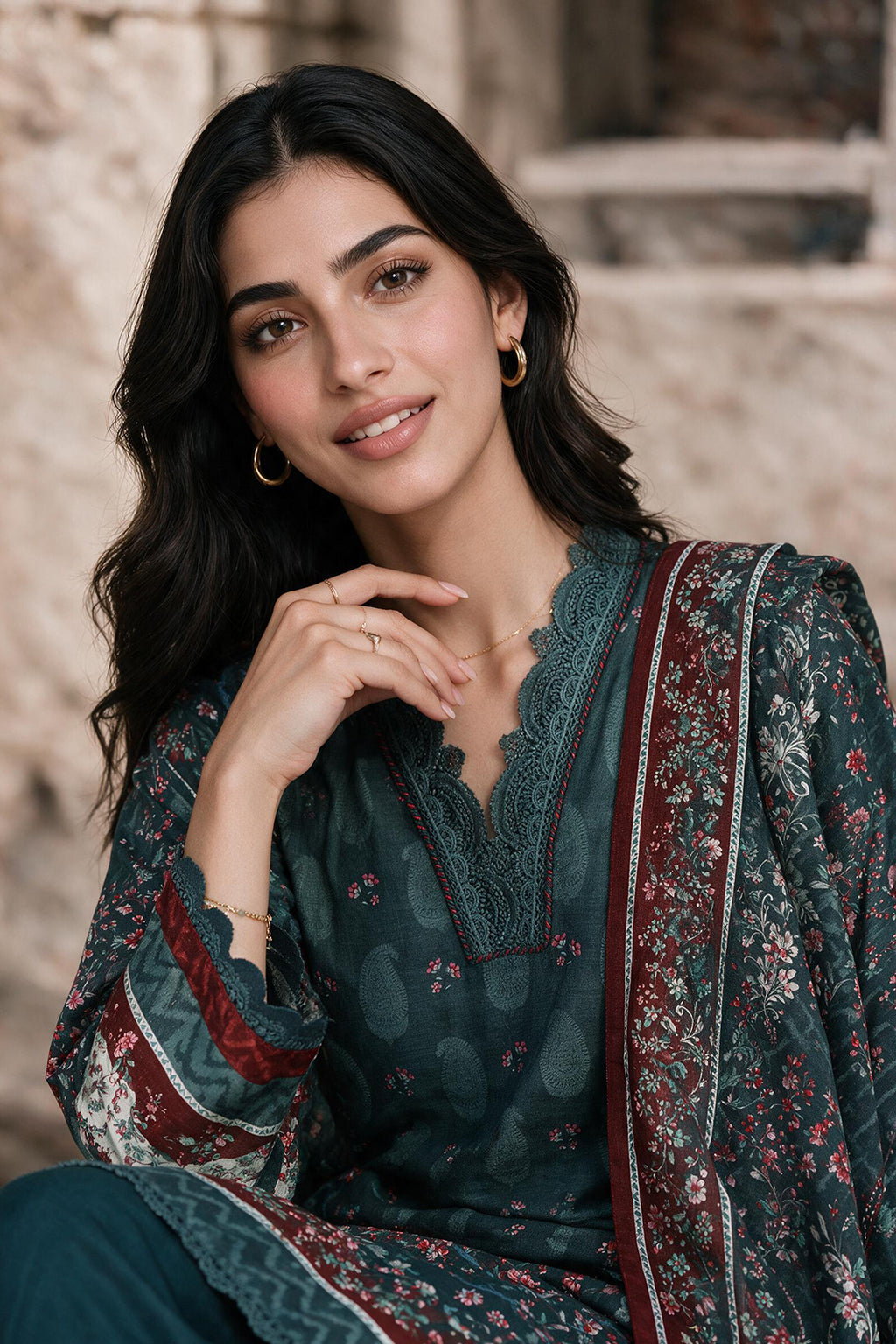 Shirt Shalwar Dupatta - 0131
