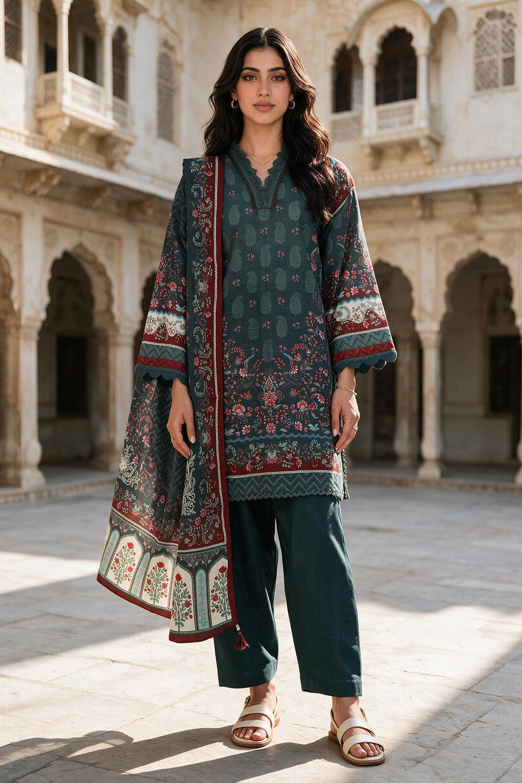 Shirt Shalwar Dupatta - 0131