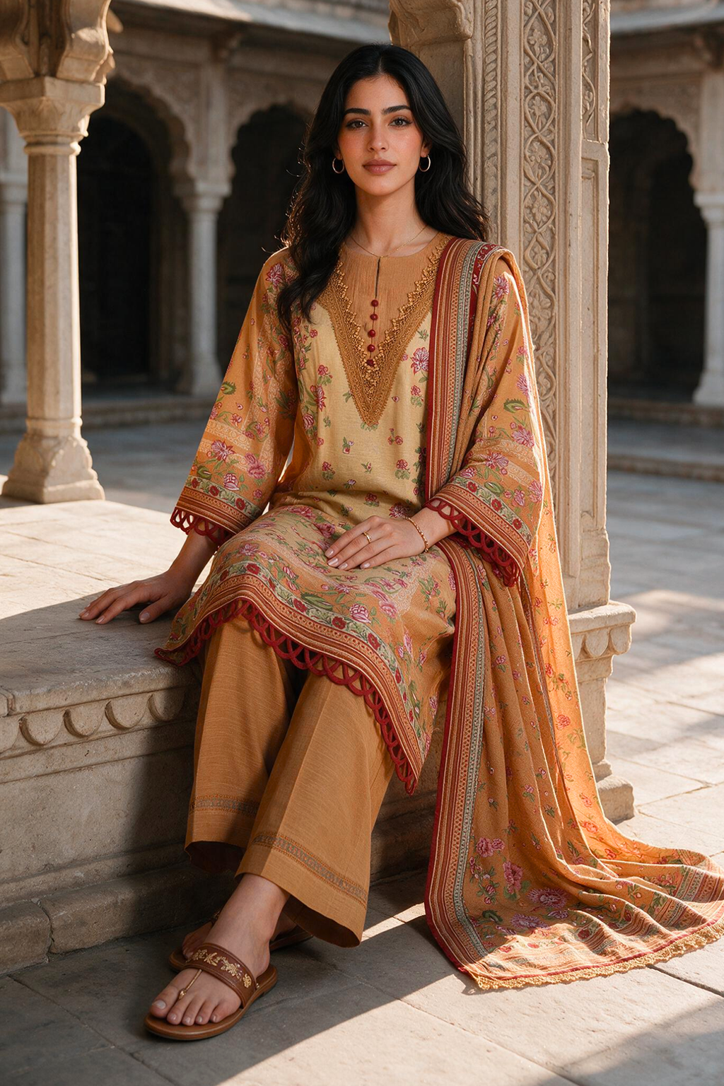 Shirt Shalwar Dupatta - 0133