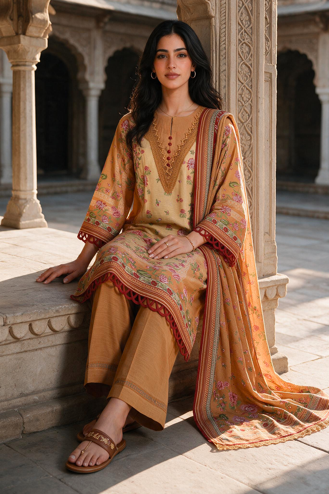 Shirt Shalwar Dupatta - 0133