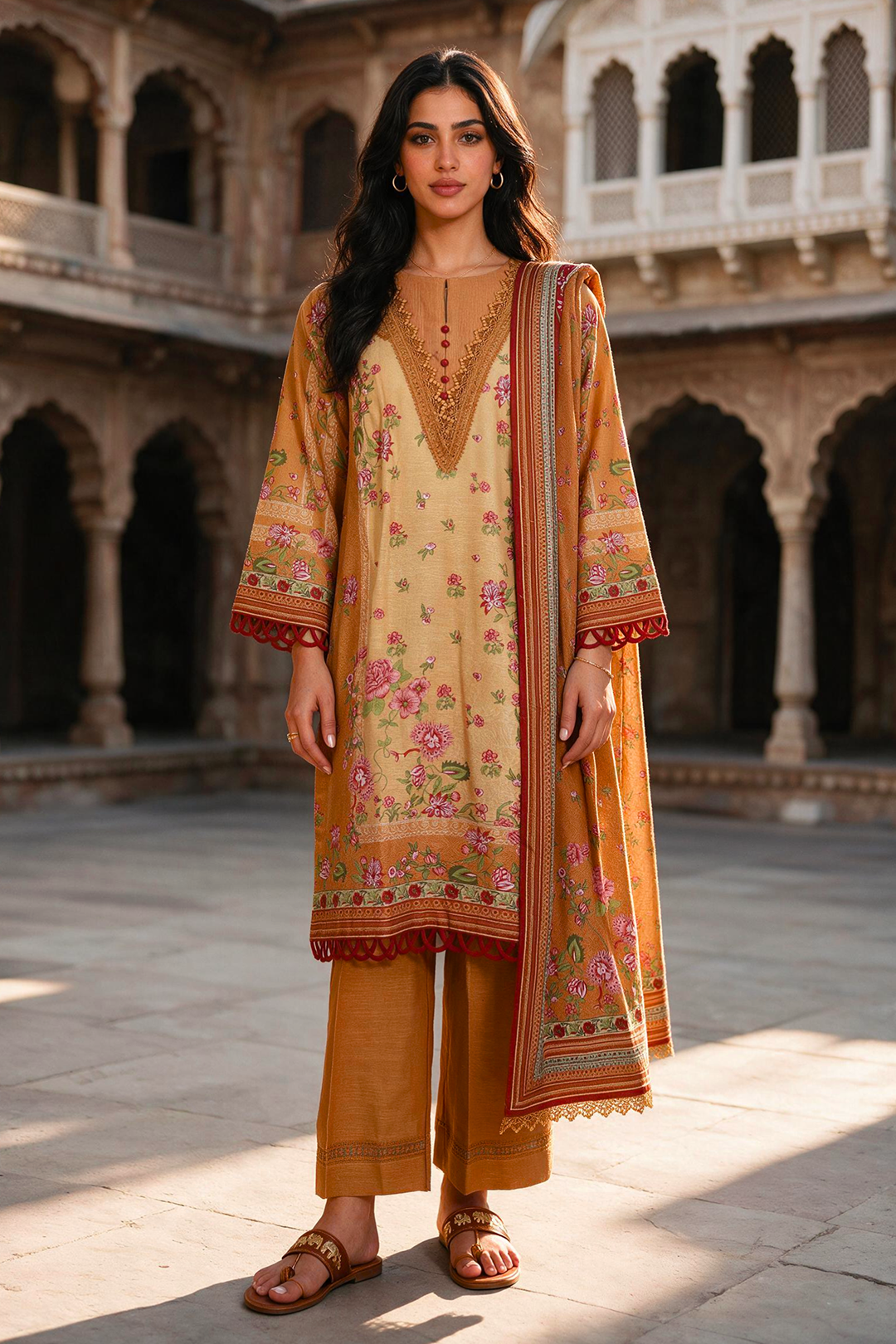 Shirt Shalwar Dupatta - 0133