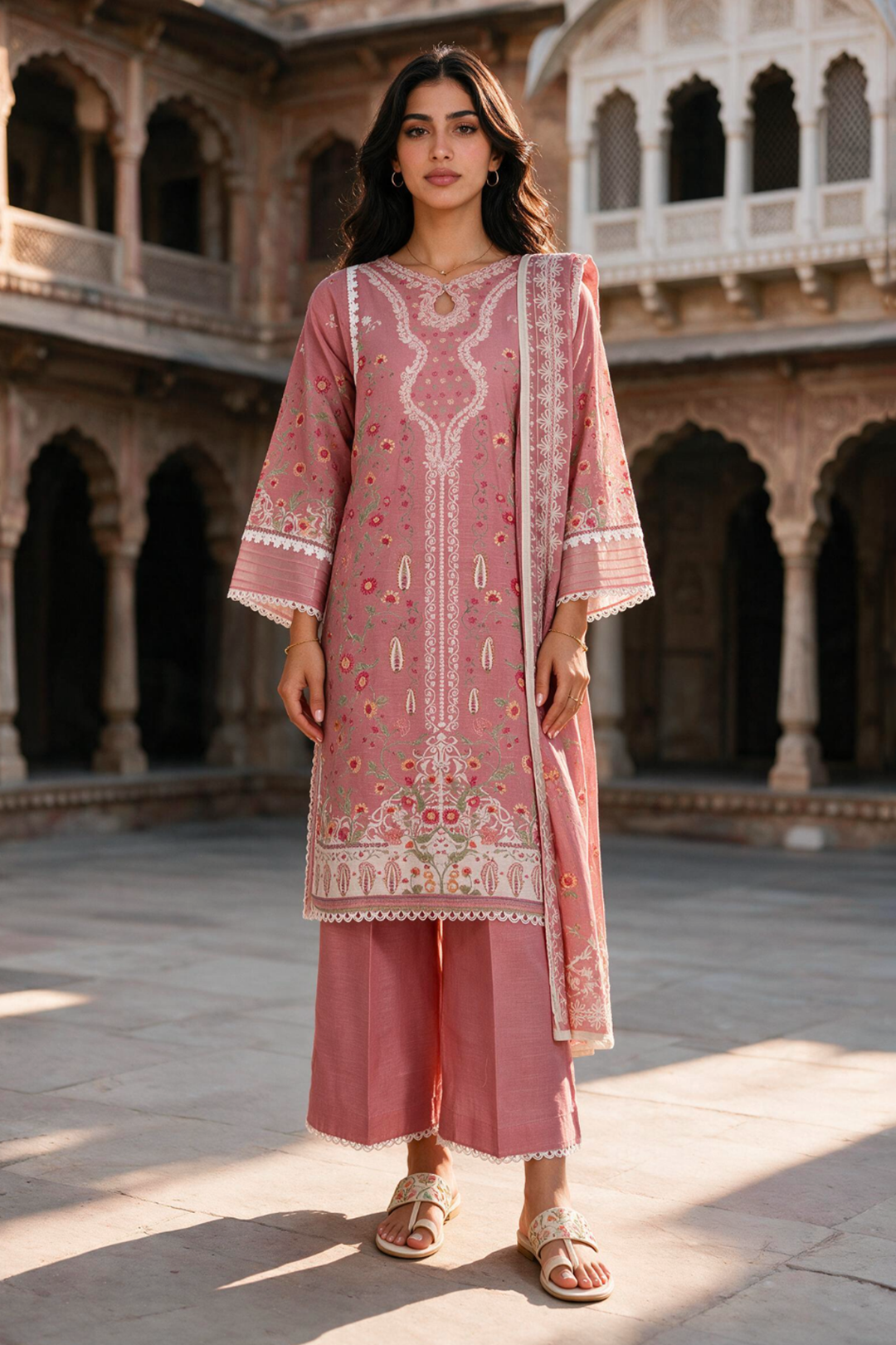 Shirt Shalwar Dupatta - 0134
