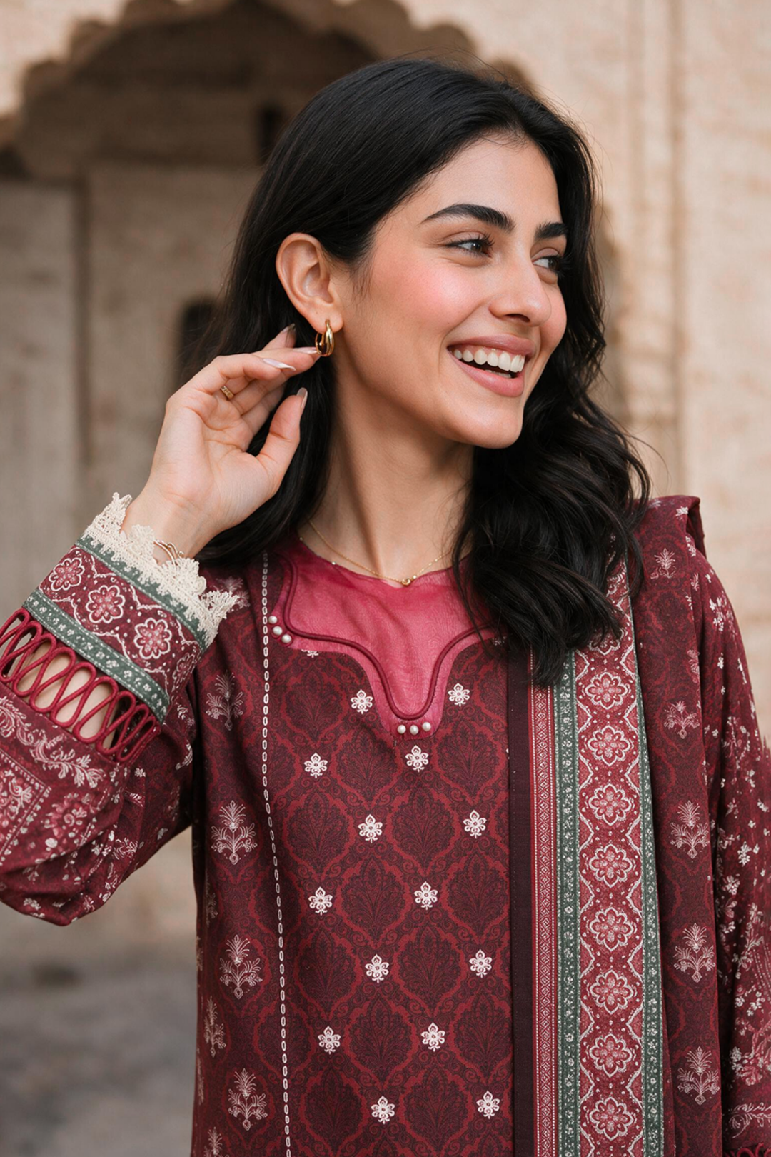 Shirt Shalwar Shawl - 0141