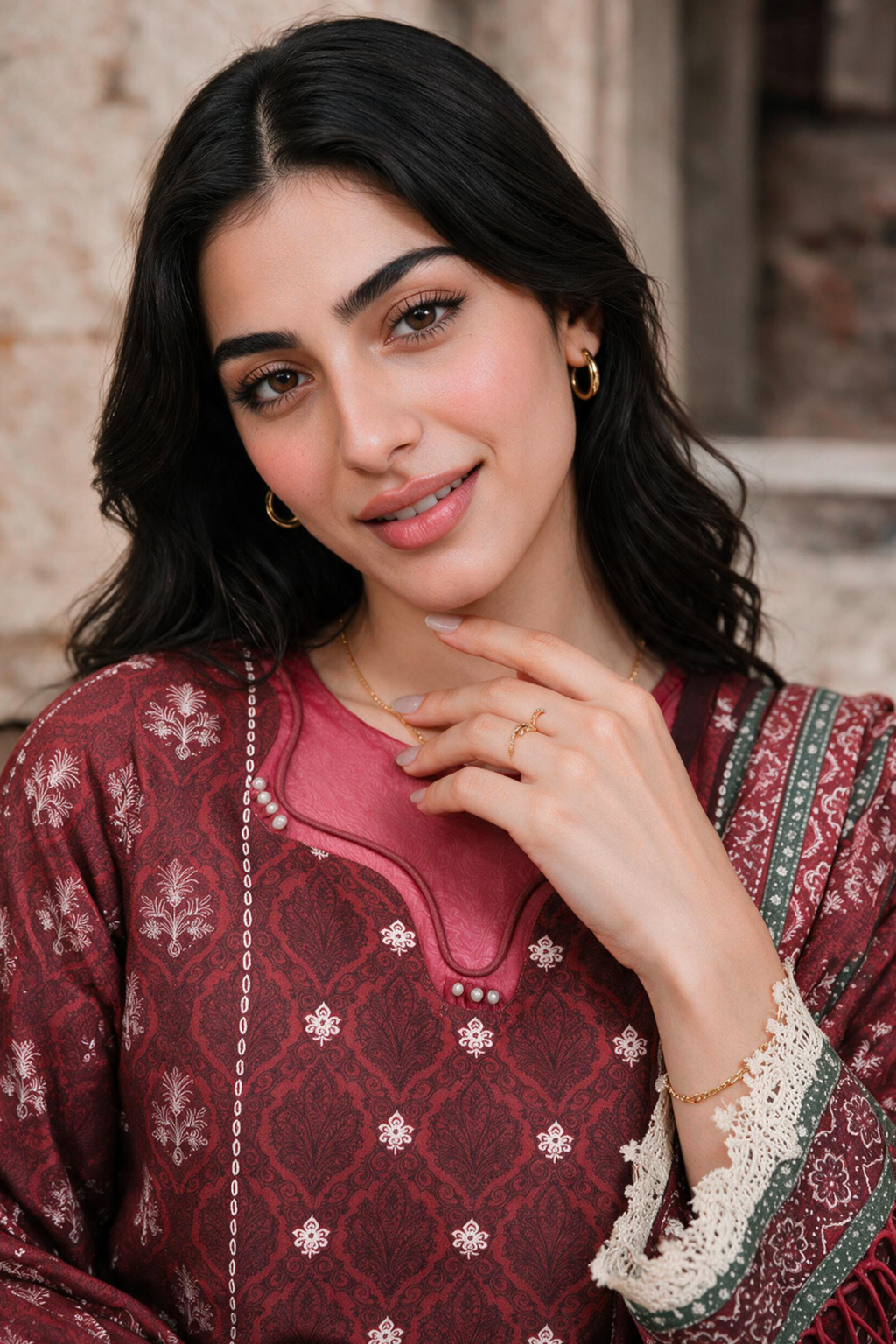 Shirt Shalwar Shawl - 0141