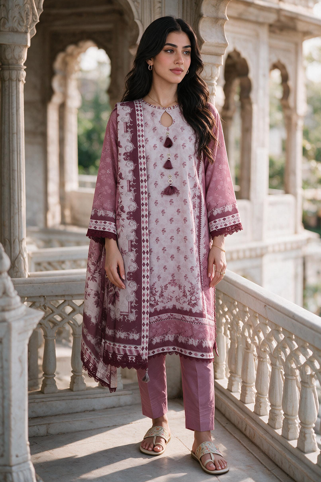 Shirt Shalwar Shawl - 0143