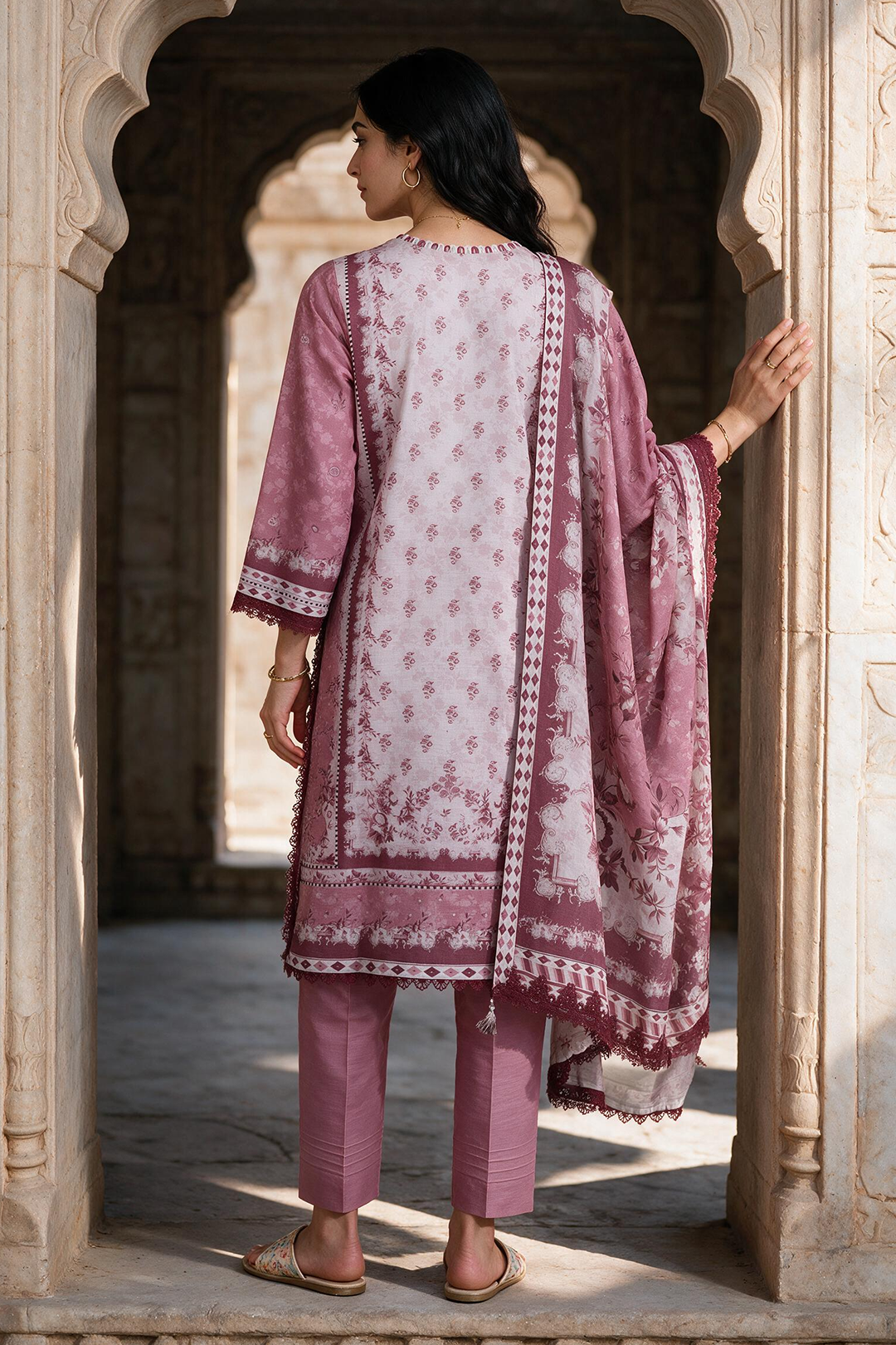 Shirt Shalwar Shawl - 0143