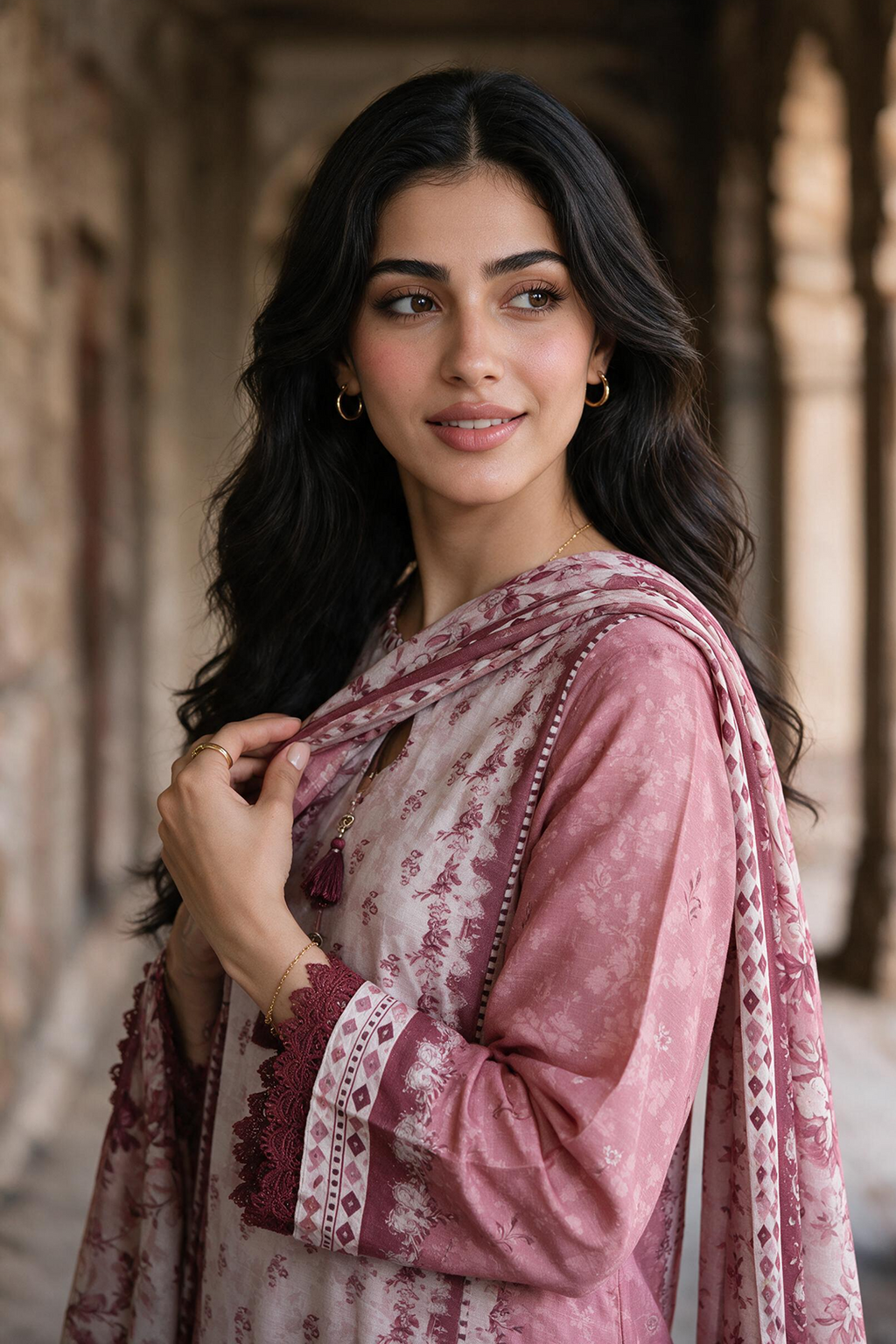Shirt Shalwar Shawl - 0143