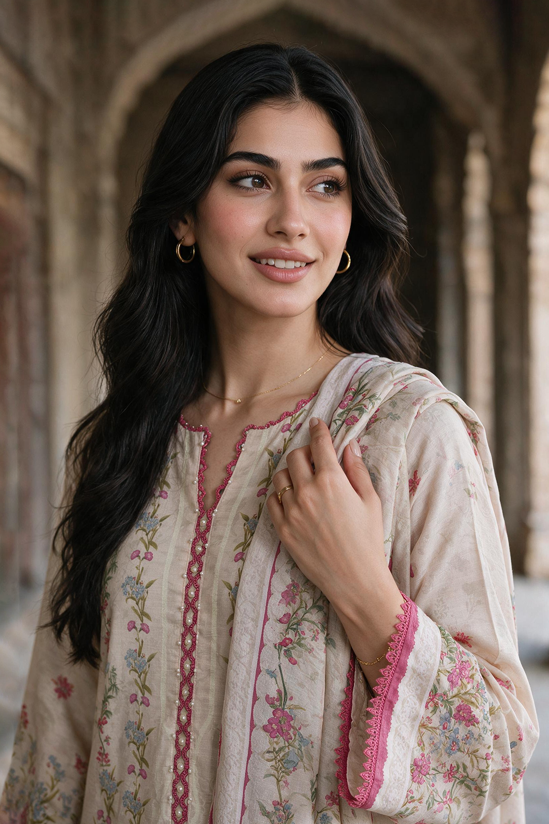Shirt Shalwar Shawl - 0145