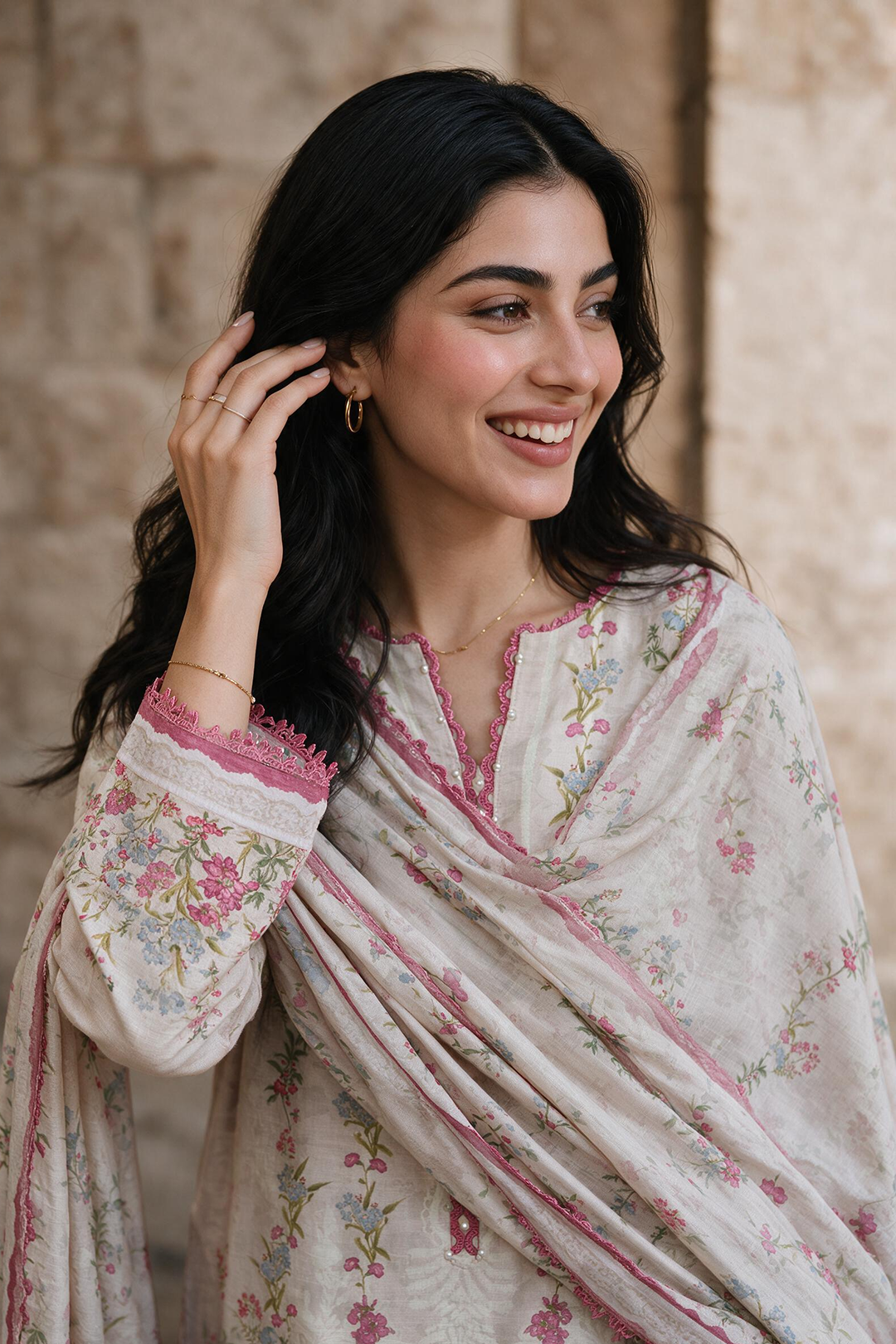 Shirt Shalwar Shawl - 0145