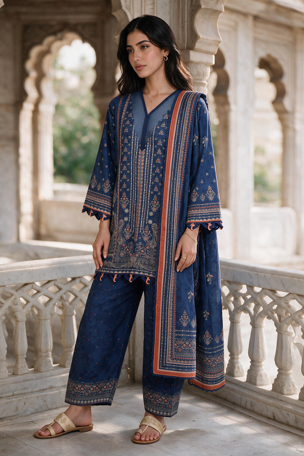Shirt Shalwar Dupatta - 0147