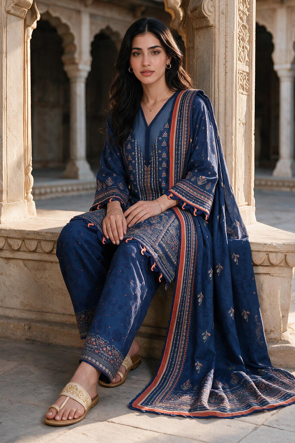 Shirt Shalwar Dupatta - 0147