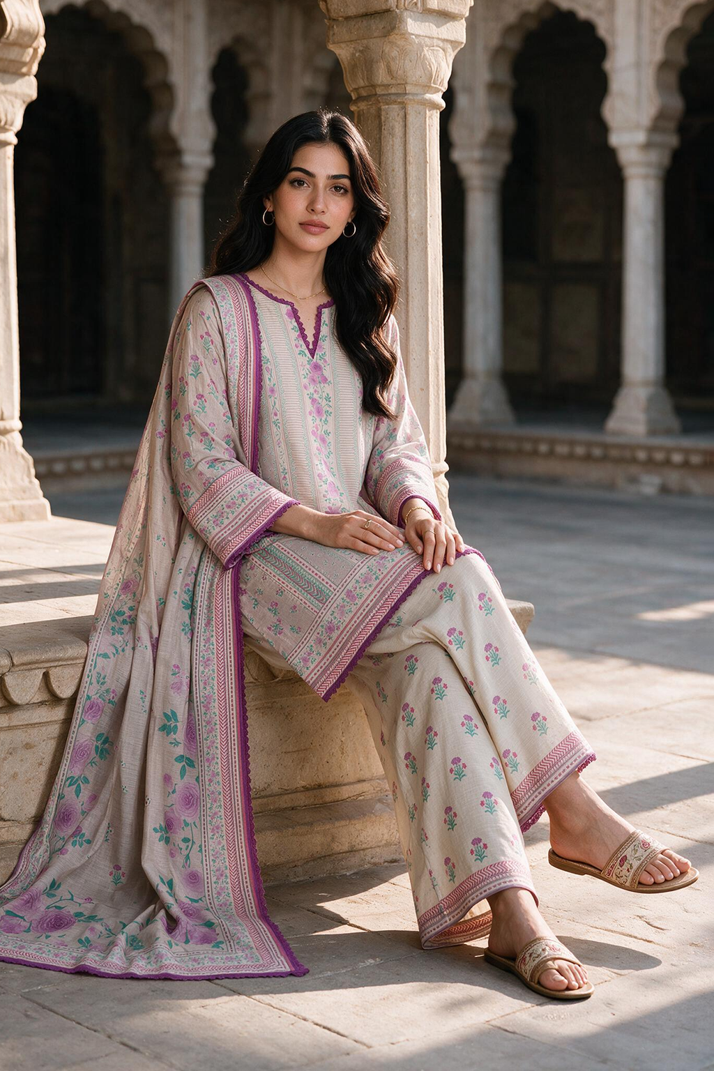 Shirt Shalwar Dupatta - 0149