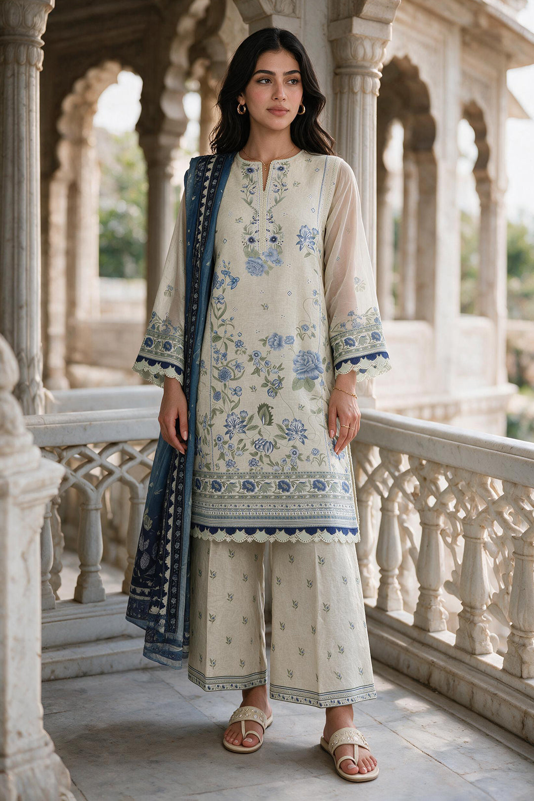 Shirt Shalwar Dupatta - 0152