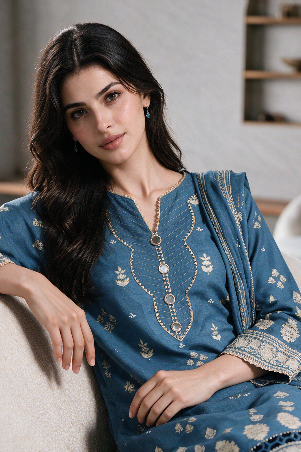Shirt Shalwar Dupatta - 0155
