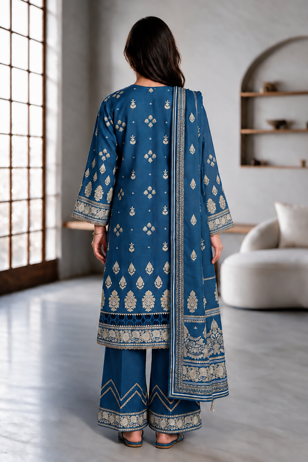 Shirt Shalwar Dupatta - 0155