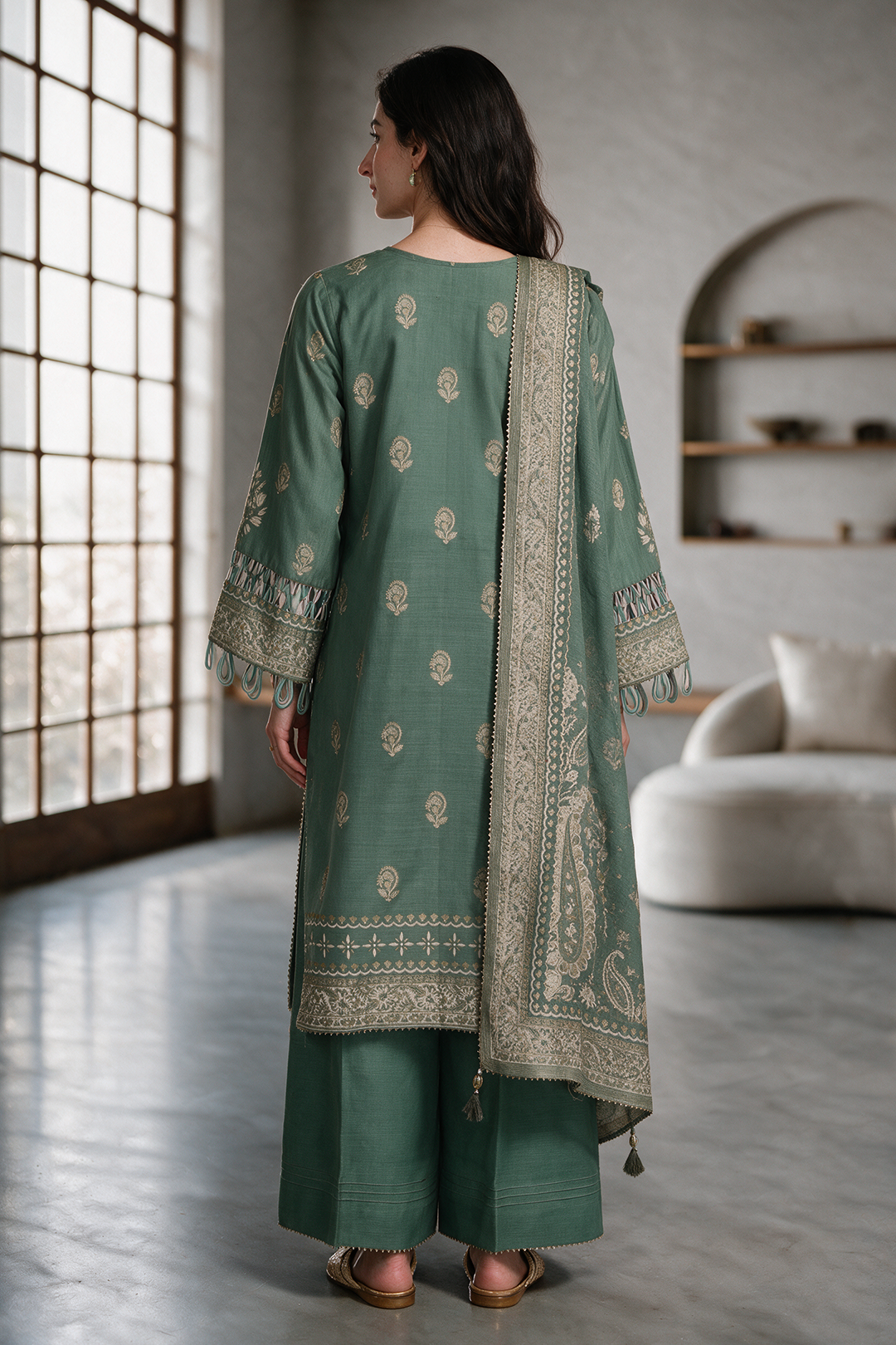 Shirt Shalwar Dupatta - 0159