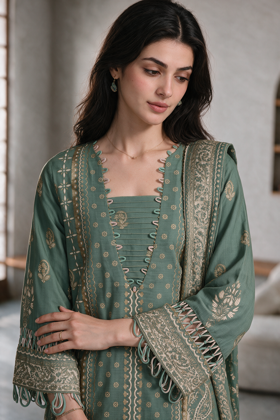 Shirt Shalwar Dupatta - 0159