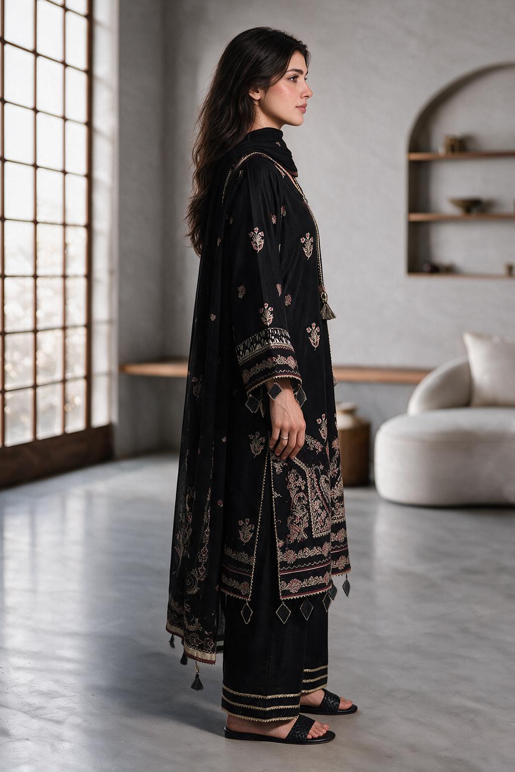 Shirt Shalwar Dupatta - 0161