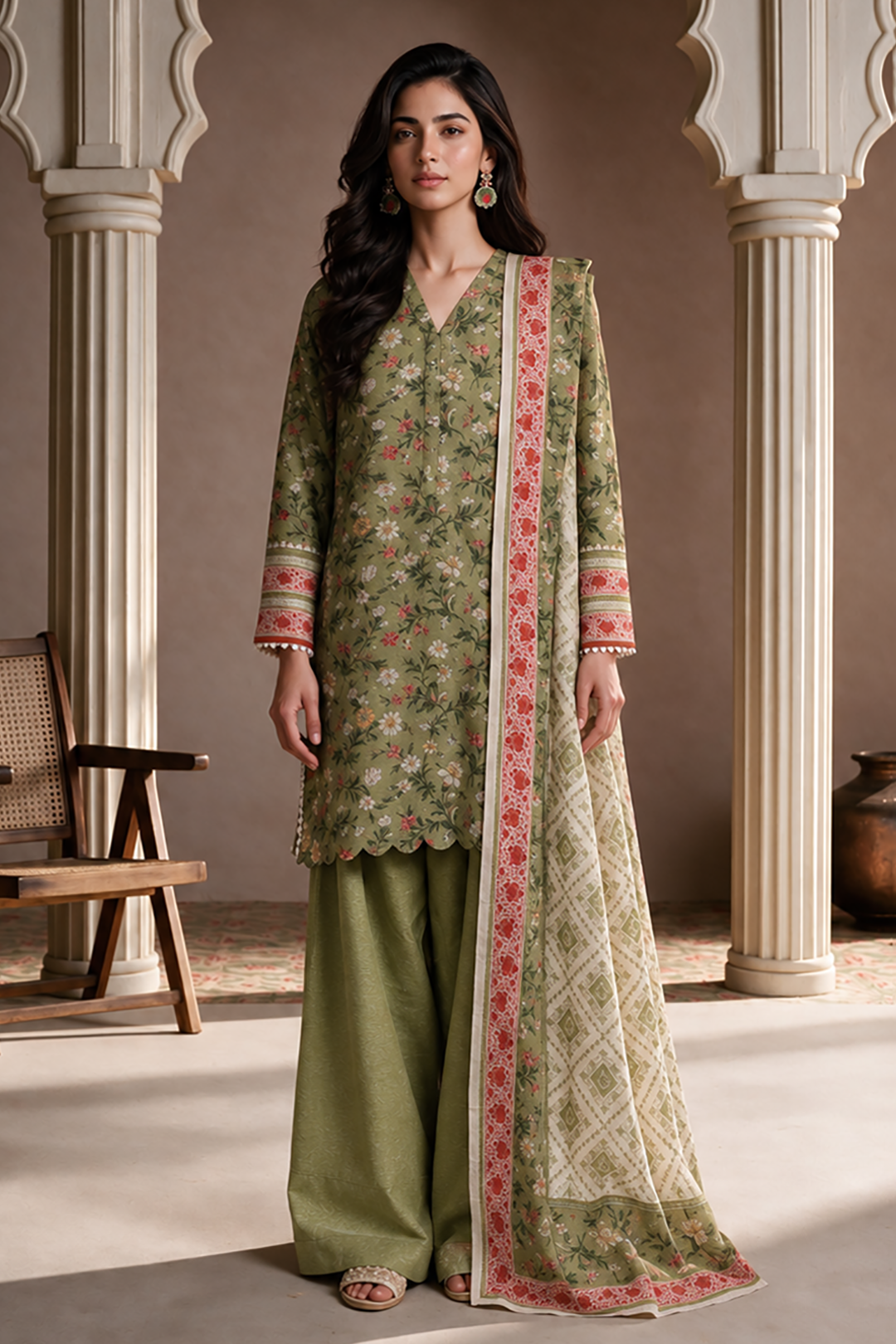 Shirt Shalwar Dupatta - 0201