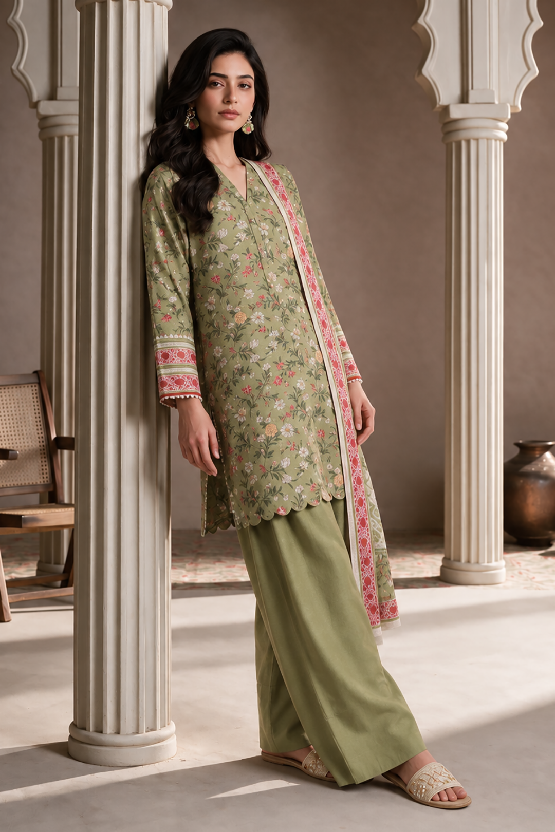 Shirt Shalwar Dupatta - 0201