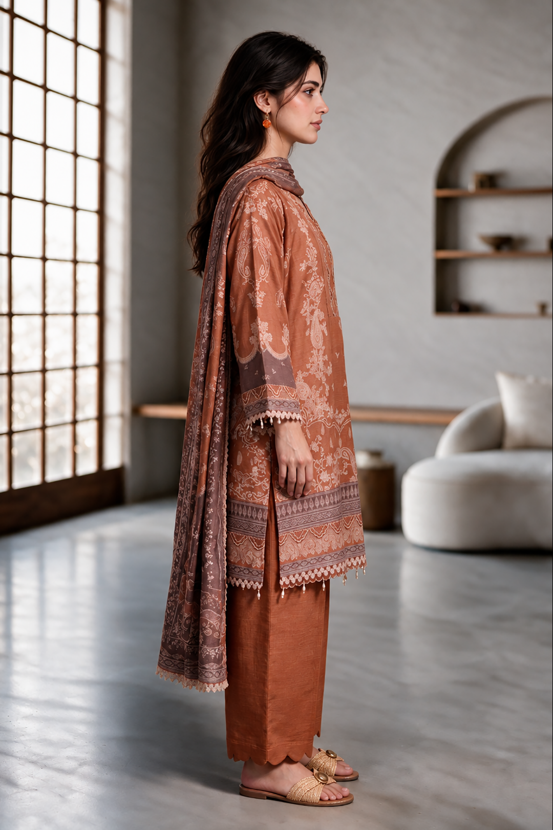 Shirt Shalwar Dupatta - 0210