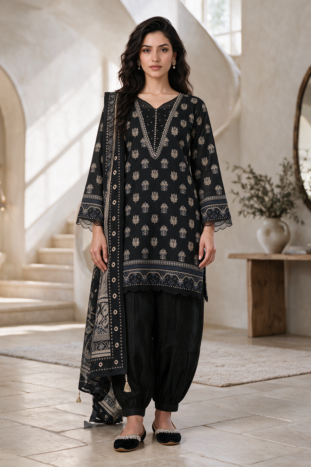 Shirt Shalwar Dupatta - 0213
