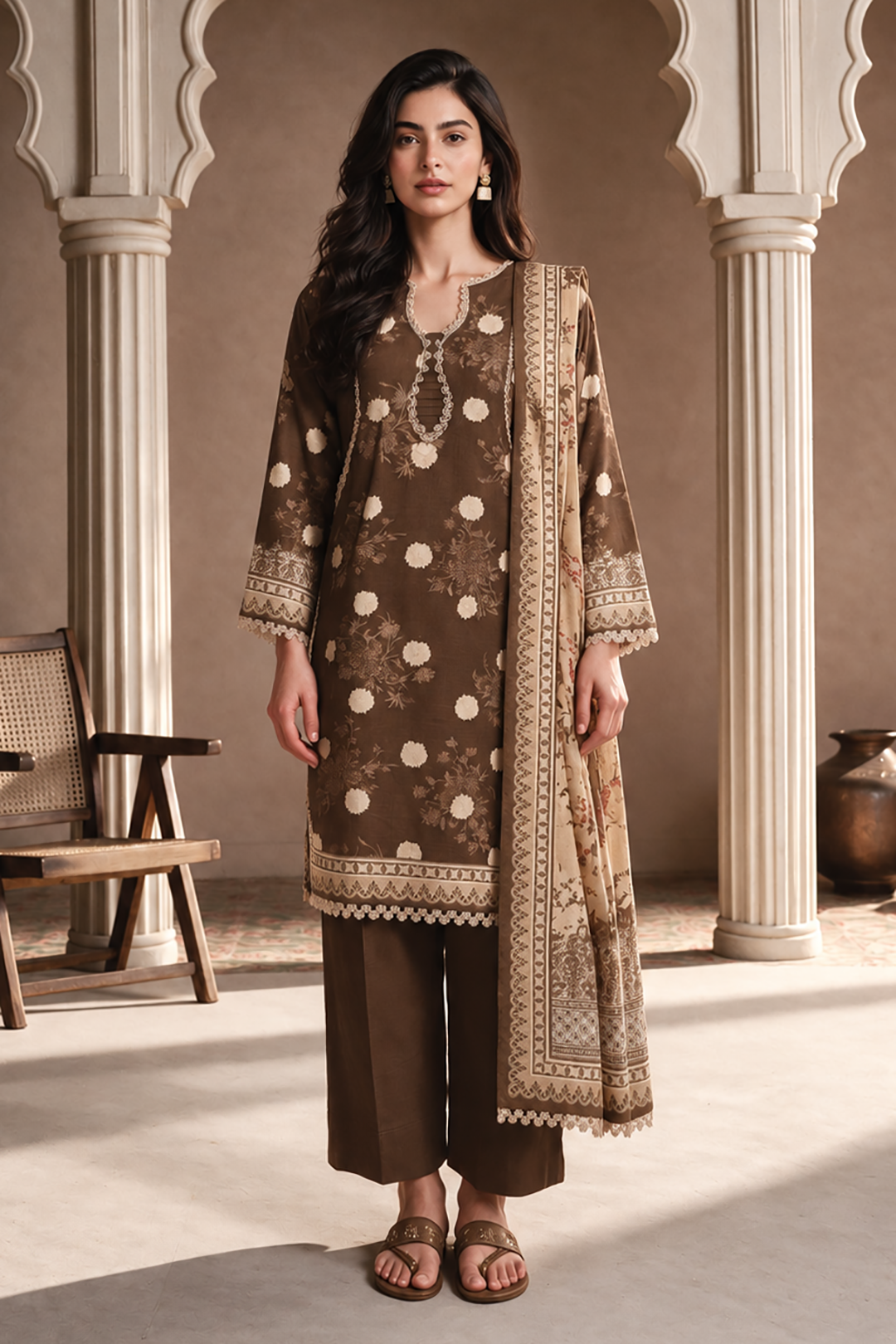 Shirt Shalwar Dupatta - 0214