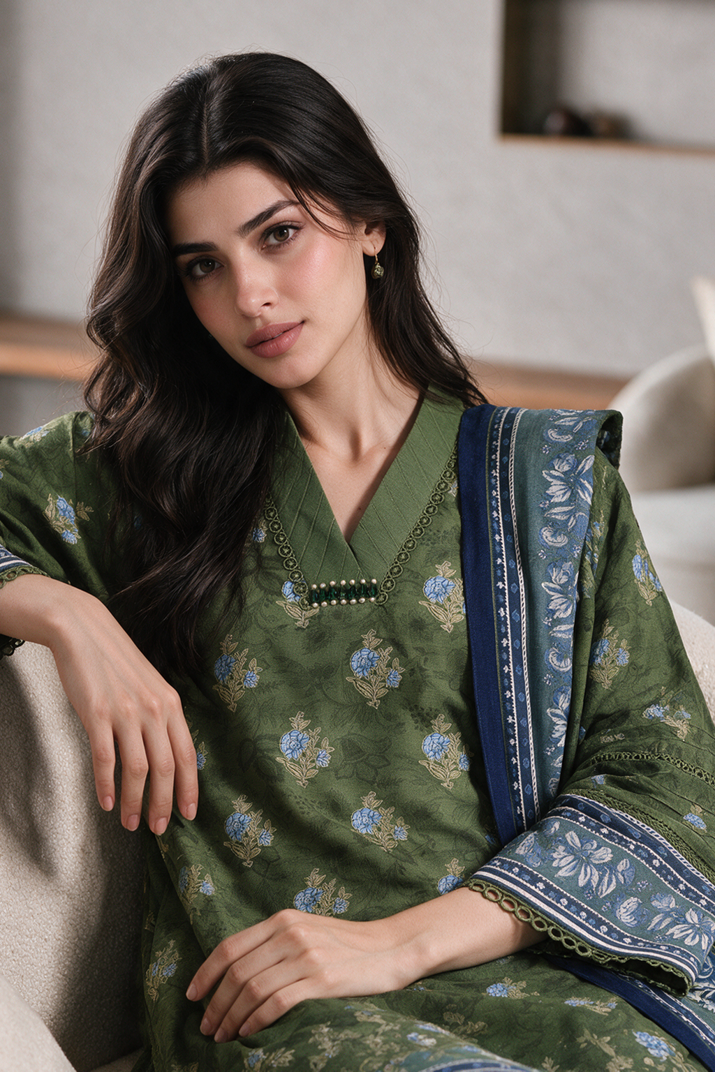 Shirt Shalwar Dupatta - 0216