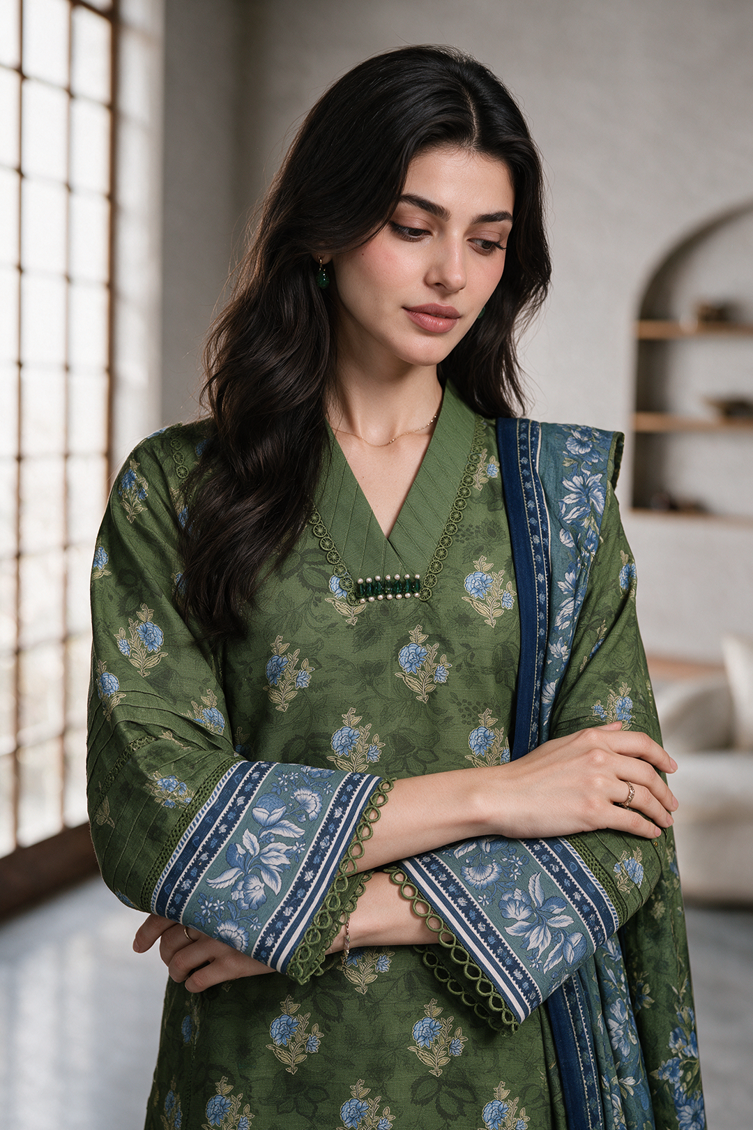 Shirt Shalwar Dupatta - 0216