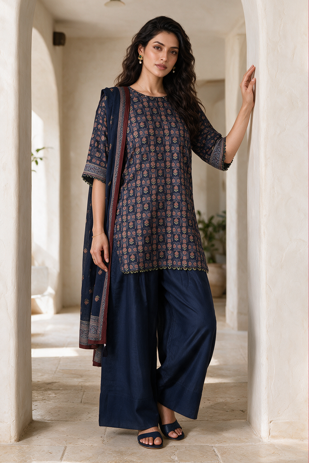 Shirt Shalwar Dupatta - 0217
