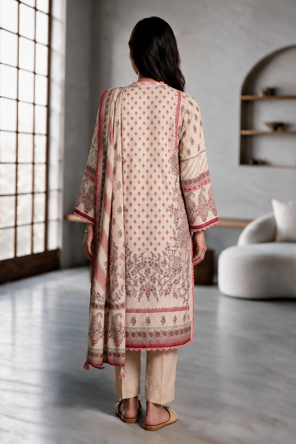 Shirt Shalwar Dupatta - 0218