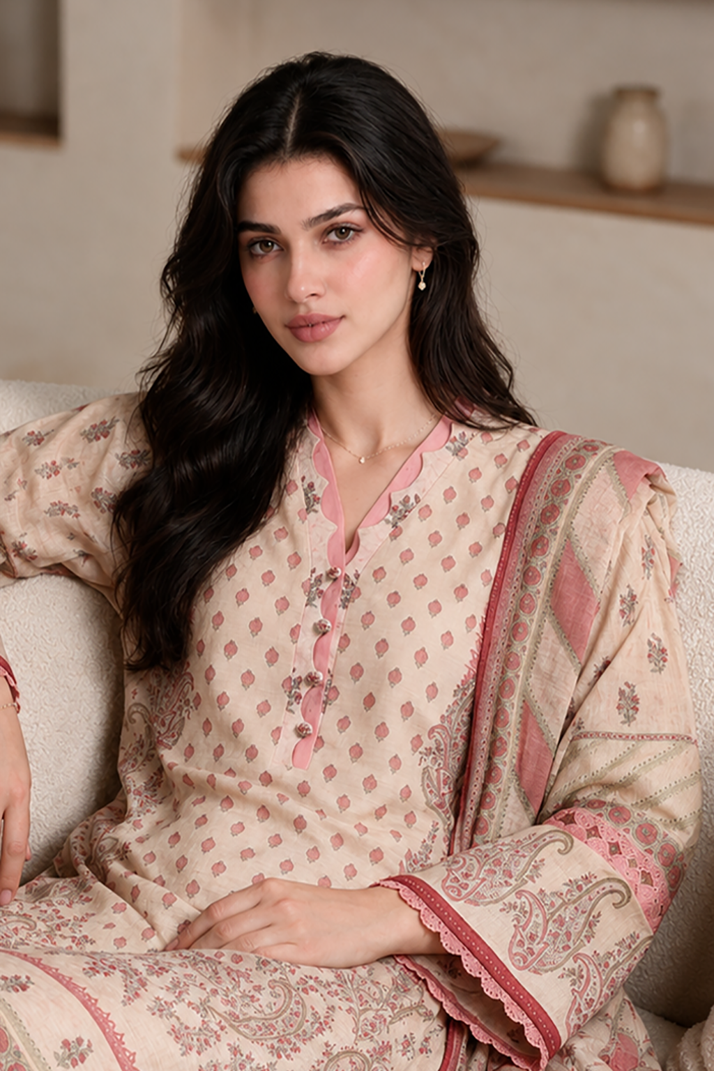 Shirt Shalwar Dupatta - 0218