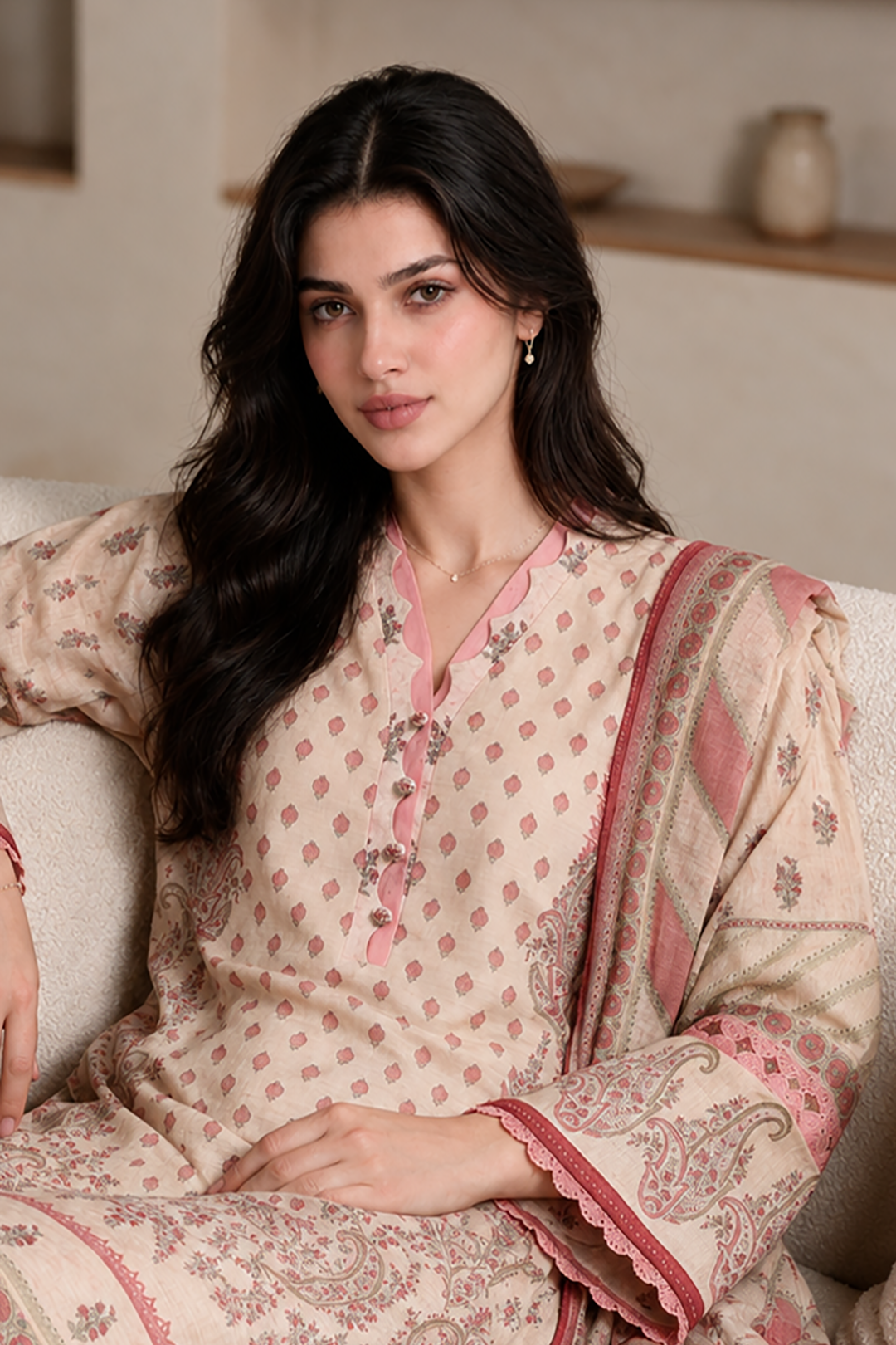 Shirt Shalwar Dupatta - 0218