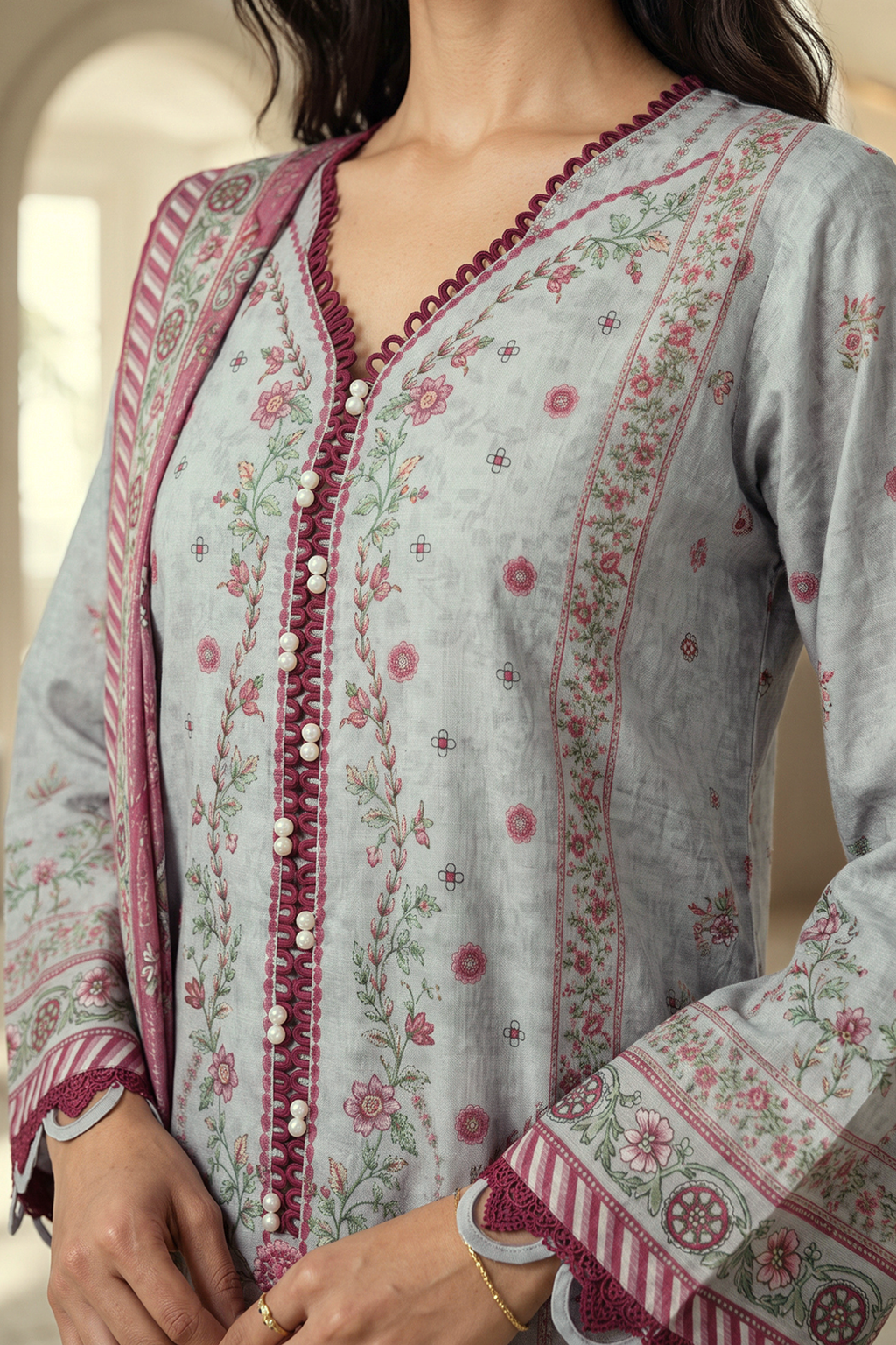 Shirt Shalwar Dupatta - 0219