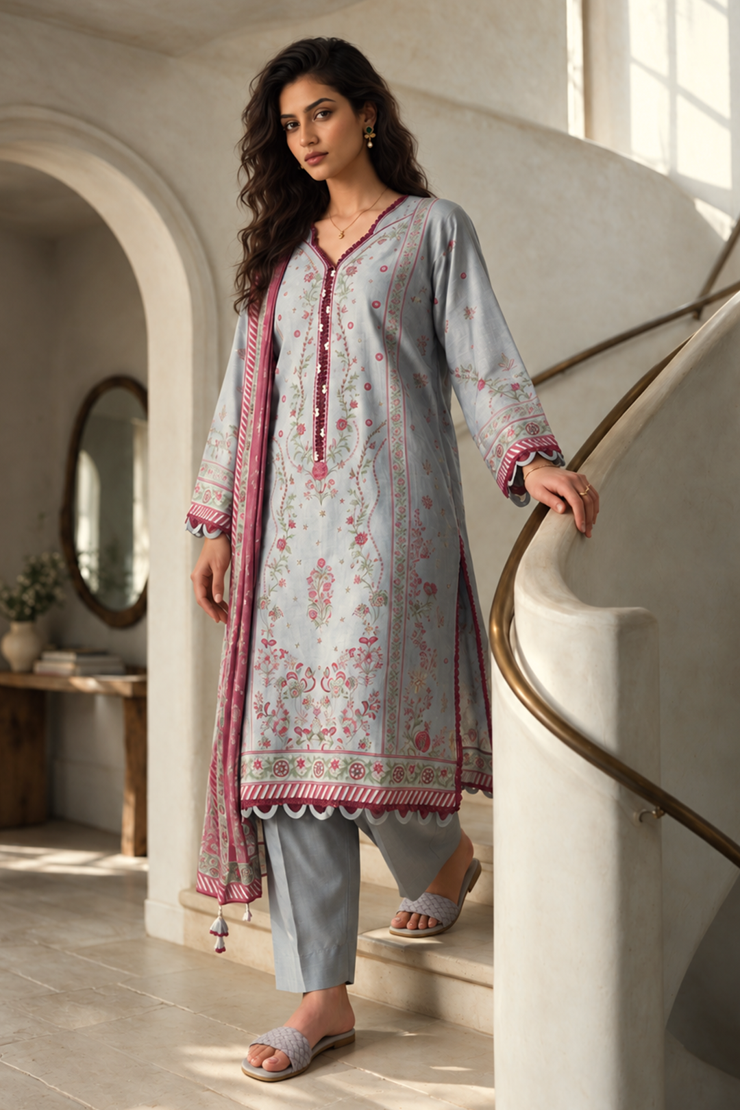 Shirt Shalwar Dupatta - 0219