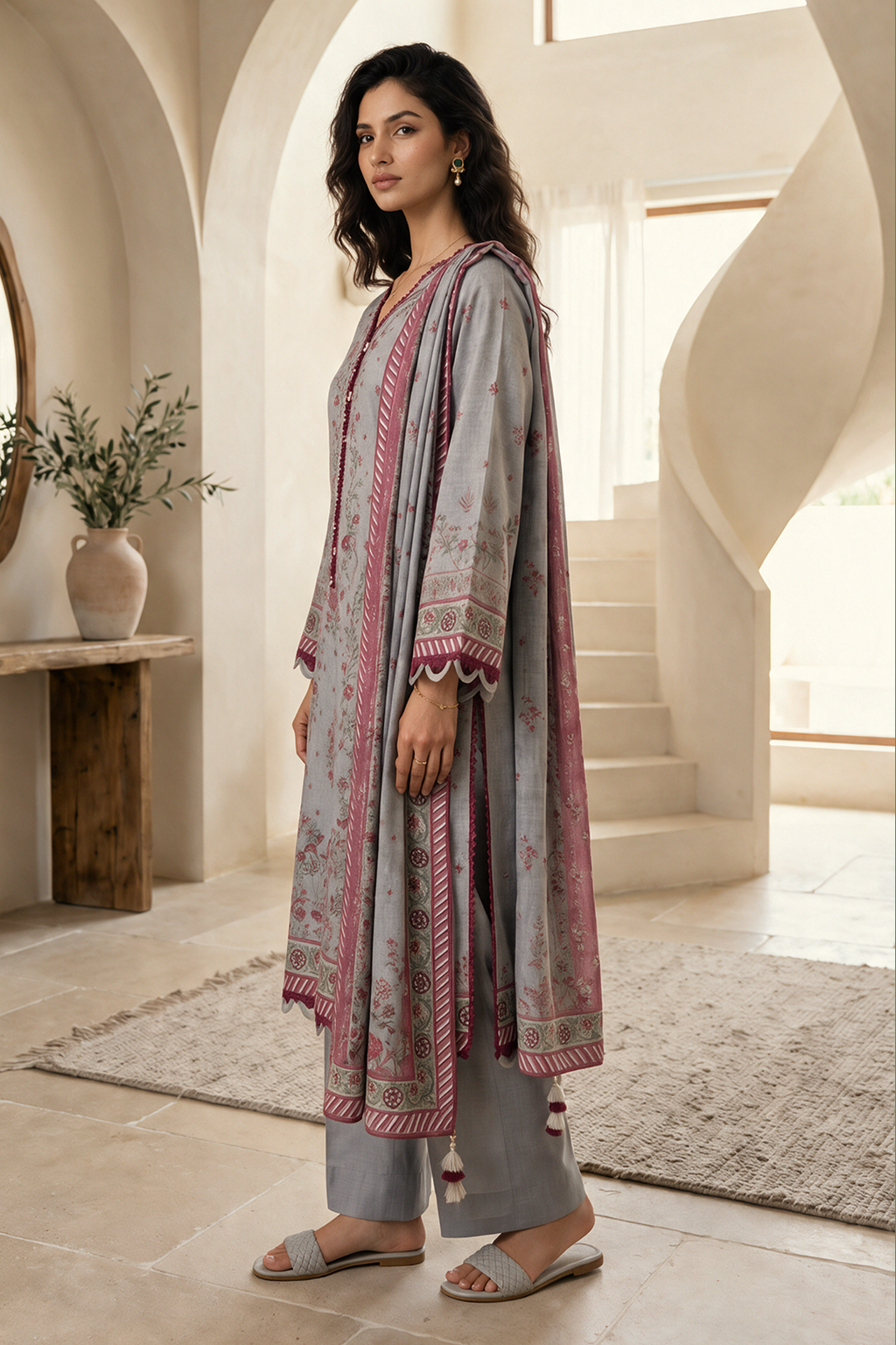 Shirt Shalwar Dupatta - 0219