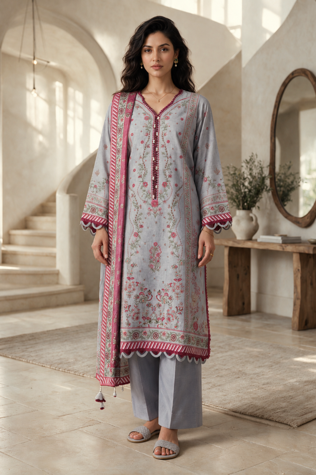 Shirt Shalwar Dupatta - 0219