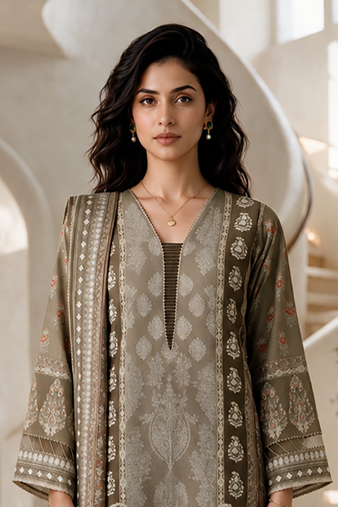 Shirt Shalwar Dupatta - 0221