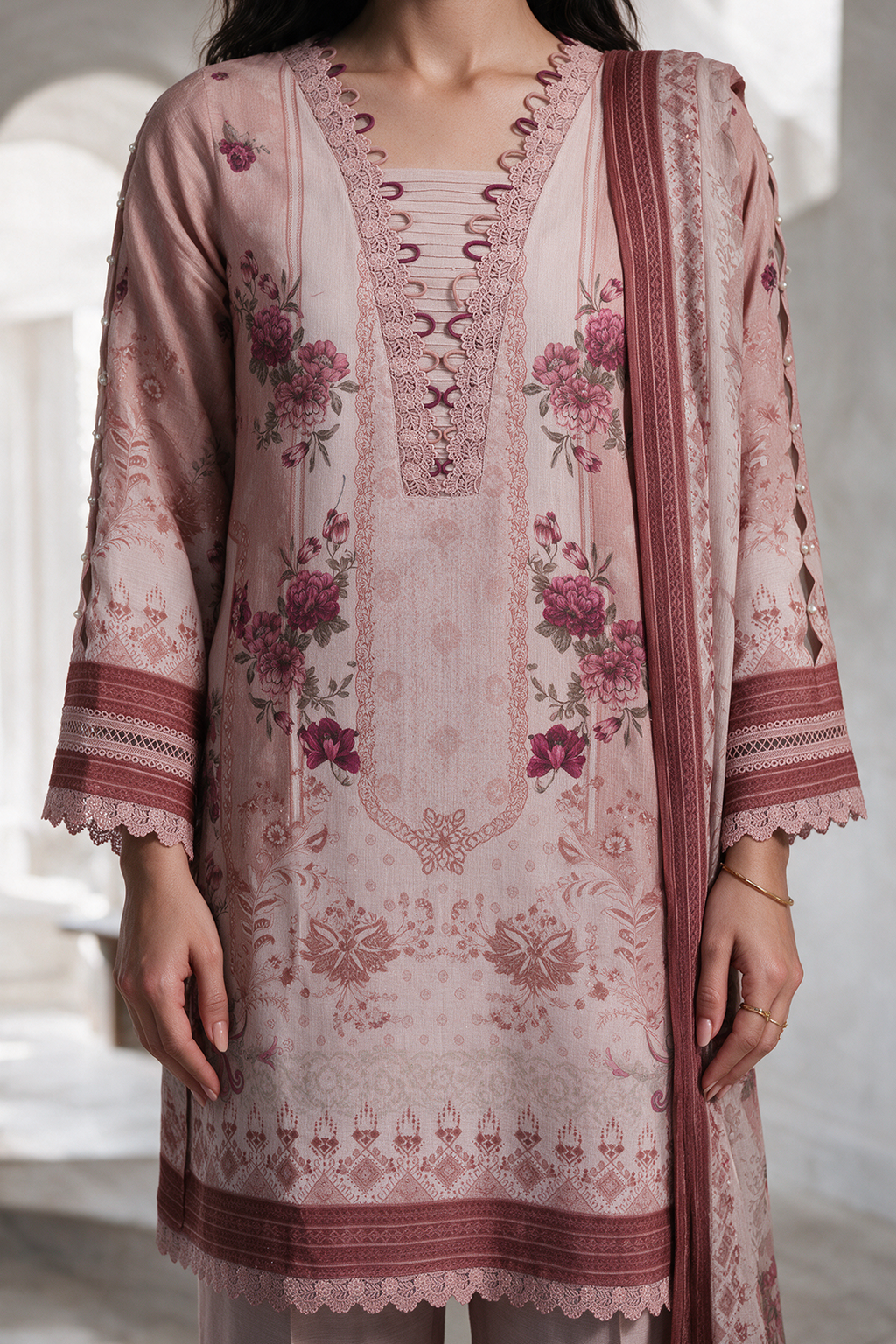 Shirt Shalwar Dupatta - 0223