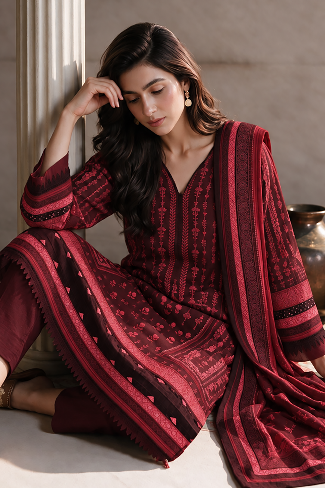 Shirt Shalwar Dupatta - 0226
